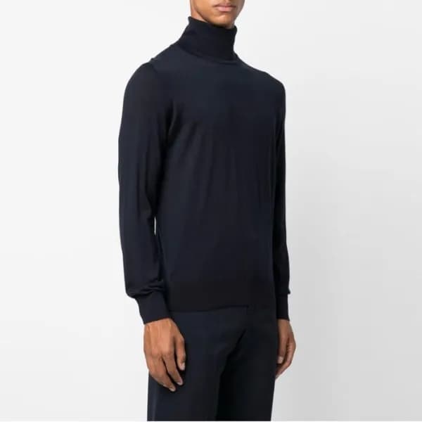 에르메네질도 제냐 남성 터틀넥 스웨터 - Ermenegildo Zegna Mens Turt… - 1