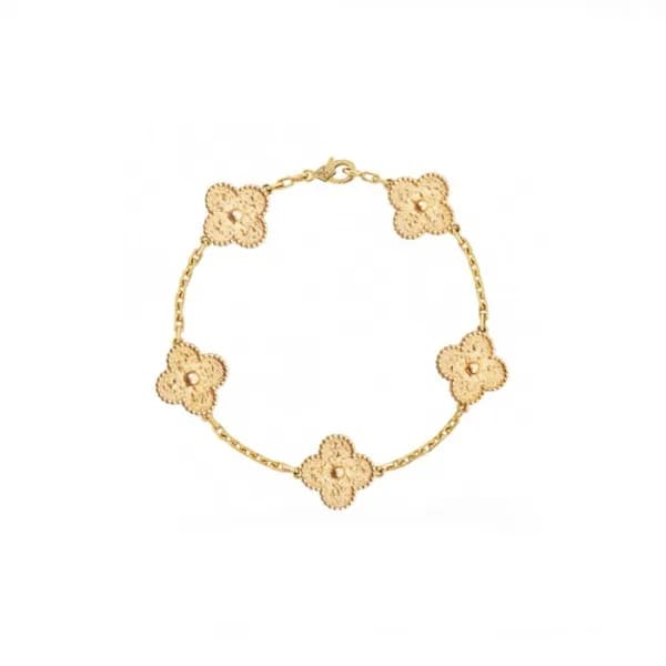 반클리프 아펠 여성 골드 팔찌 - Van Cleef & Arpels Womens Gold … - 1