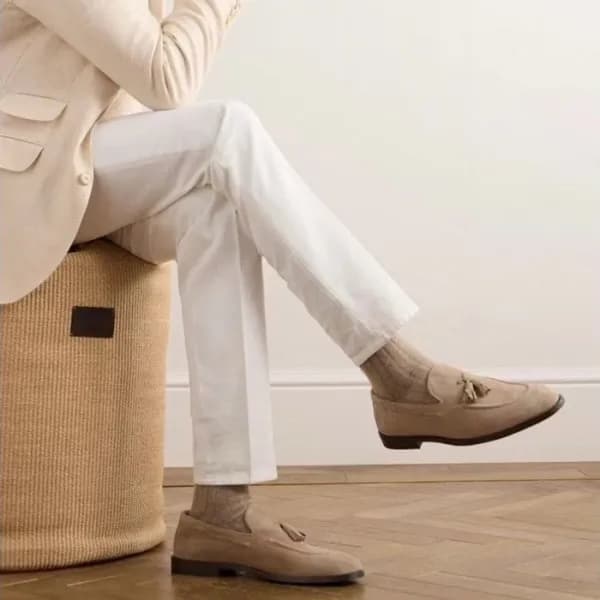 브루넬로쿠치넬리 남성 베이직 로퍼 - Brunello Cucinelli Mens Basic… - 1