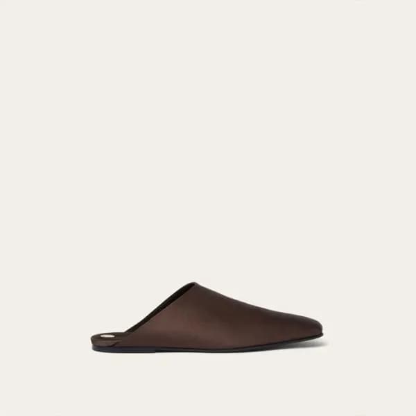 로로피아나 여성 알바 레더 뮬 - Loro Piana Womens Alba Mules - … - 1