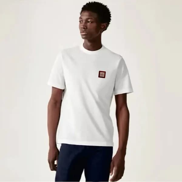 에르메스 남성 라운드 반팔티 - Hermes Mens Round Tshirt - hec70… - 1