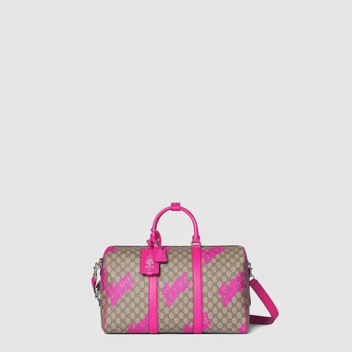 구찌 남성 프린트 미디움 더플백 - Gucci Mens Medium Duffel Bag W… - 1