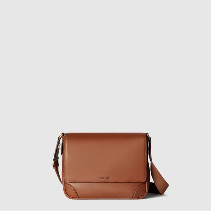구찌 남성 GG 엠블럼 미디엄 크로스백 - Gucci Mens GG Emblem Mediu… - 1