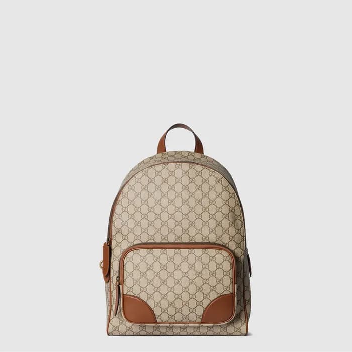 구찌 남성 GG 엠블럼 미디엄 백팩 - Gucci Mens GG Emblem Medium … - 1