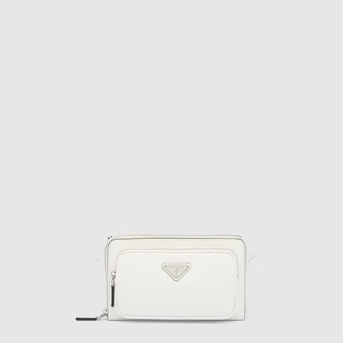 프라다 남성 사피아노 가죽 벨트 백 2VH156 - Prada Mens Saffiano L… - 1