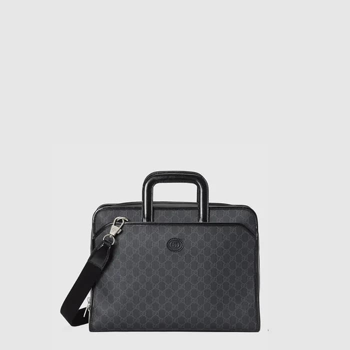 구찌 남성 인터로킹 G 브리프케이스 - Gucci Mens Interlocking G Br… - 1
