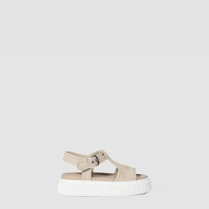 미우미우 여성 데님 플랫폼 샌들 - Miu Miu Denim Platform Sandals… - 1