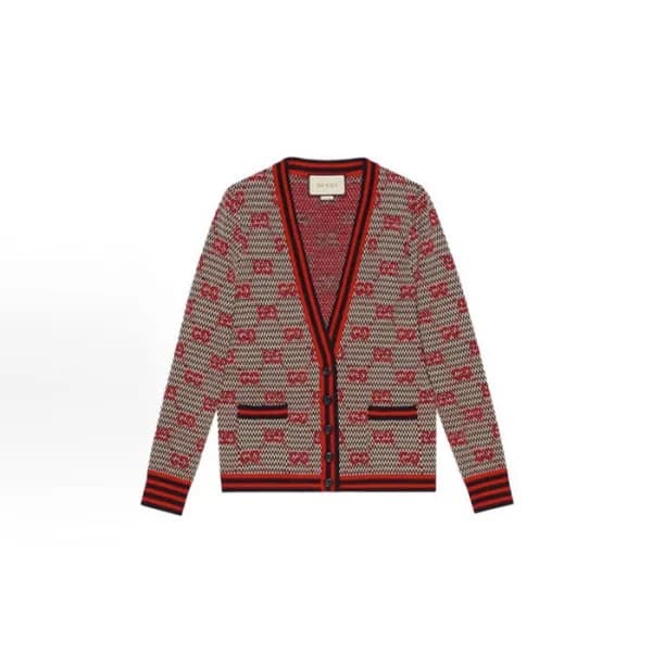 구찌 여성 브이넥 가디건 - Gucci Womens V-neck Cardigan - guc… - 1