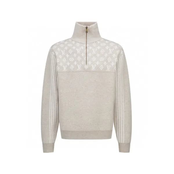 루이비통 남성 브이넥 스웨터 - Louis vuitton Mens V-neck Sweate… - 1