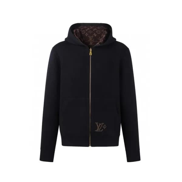 루이비통 남성 양면 후드 자켓 - Louis vuitton Mens Reversible H… - 1