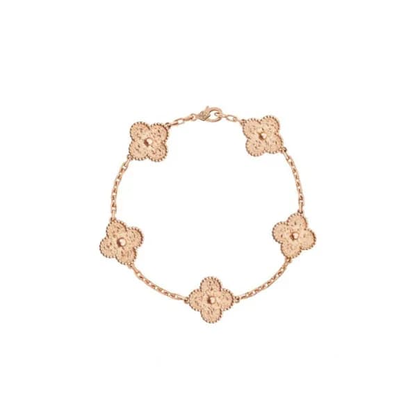 매장판 반클리프 아펠 여성 알함브라 브레이슬릿 - Van Cleef & Arpels Wom… - 1