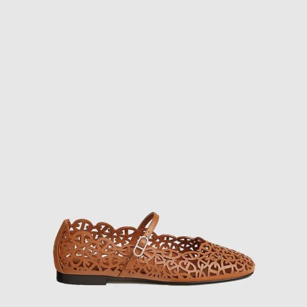 에르메스 여성 메리 발레리나 플랫 - Hermes Womens Meli Ballerina … - 1