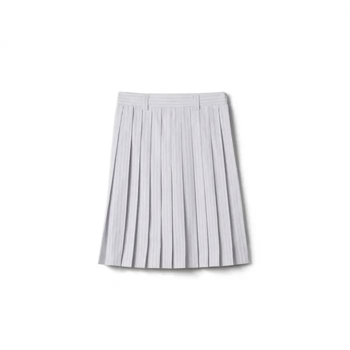 미우미우 여성 플리츠 미디 스커트 - Miumiu Womens Pleated Striped… - 1
