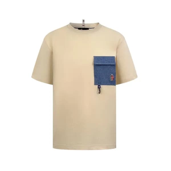 몽클레어 남성 라운드 반팔 티셔츠 - Moncler Mens Round Tshirt - m… - 1