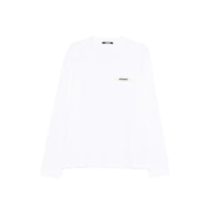 자크뮈스 남성 라운드 긴팔티 - Jacquemus Mens Long Sleeve Tshir…