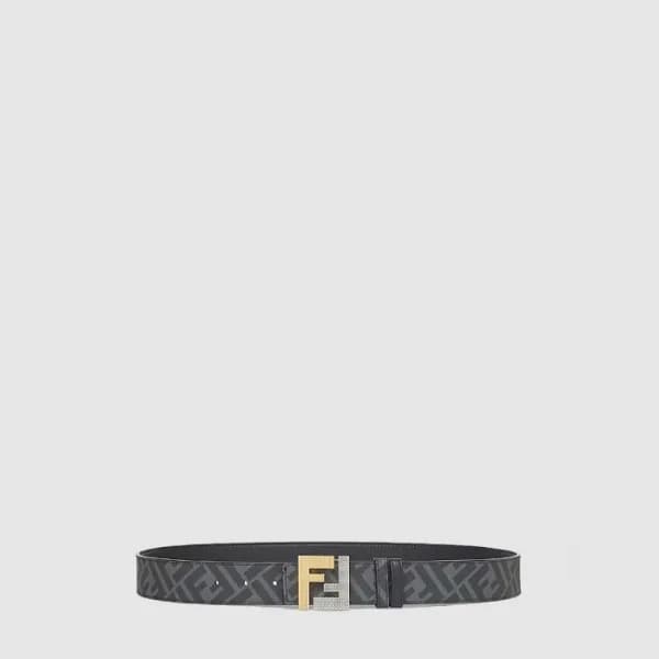 펜디 남성 리버서블 벨트 - Fendi Mens Reversible Belt - bel61… - 1