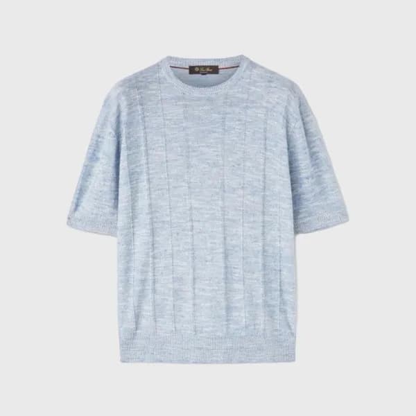 브루넬로쿠치넬리 남성 라운드 티셔츠 - Brunello Cucinelli Mens Roun… - 1
