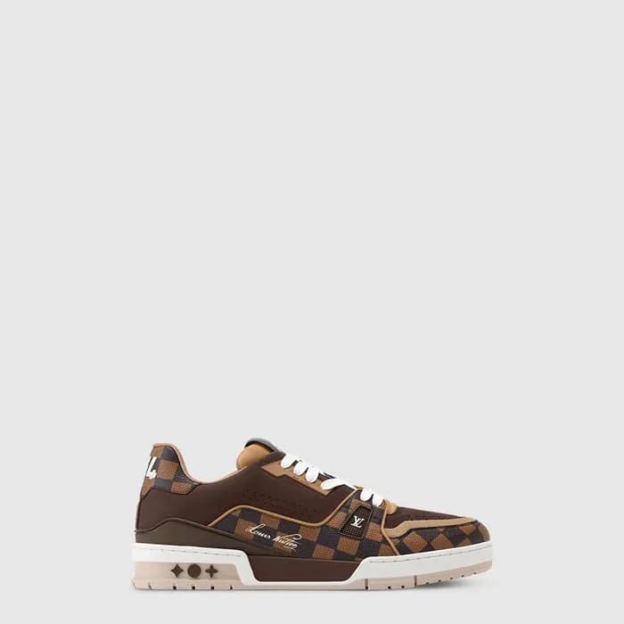 루이비통 남성 LV 트레이너 스니커즈 - Louis vuitton Mens LV Trainer Sneaker - lvs14701x - 1
