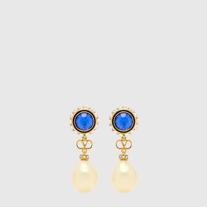 발렌티노 여성 크리스탈 이어링 - Valentino Womens Crystal Earring - acc10355x - 1