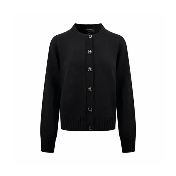 샤넬 여성 라운드 가디건 - Chanel Womens Round Cardigan - chc18031x - 1