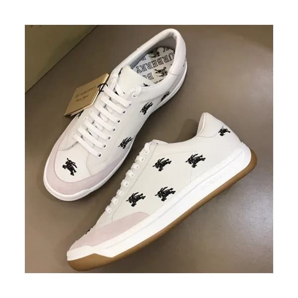BURBERRY 2018 MENS LEATHER SKEAKERS - 버버리 남성 레더 스니… - 1