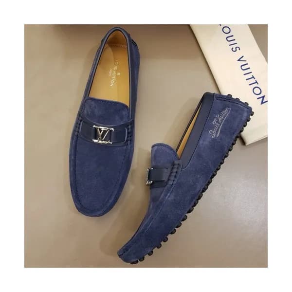 LOUIS VUITTON 2018 MENS LEATHER LOAFER - 루이비통 남성 … - 1