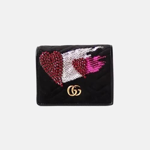 Gucci 2018 Ladies GG Leather Wallet 466492 - 구찌 여성… - 1