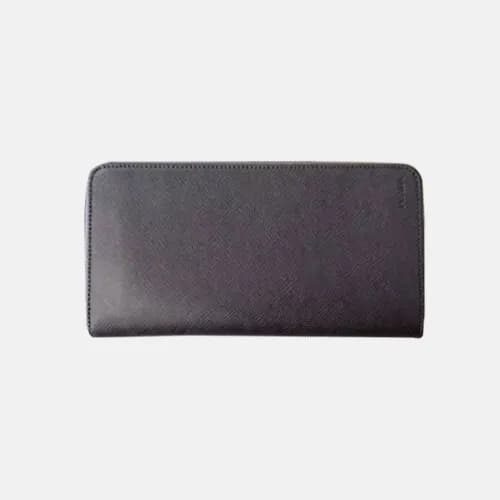 Prada 2018 Mens Saffiano Leather Zippy Long Purse … - 1