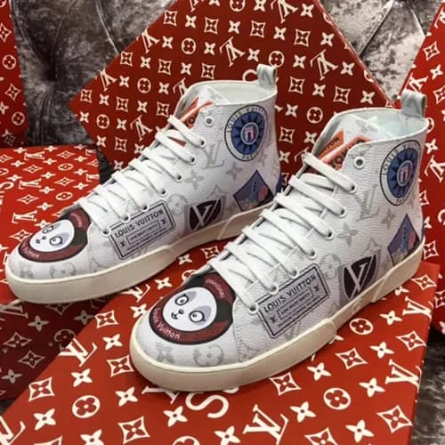 2018/19 Louis vuitton x Supreme Collabo High Top S… - 1