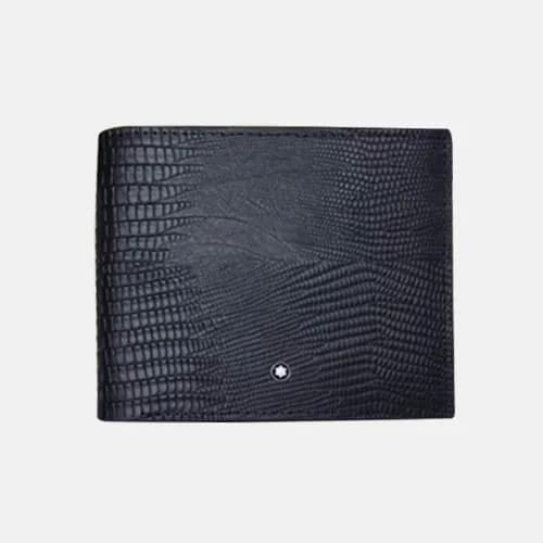Montblanc 2019 Mens Logo Leather Bifold Purse - 지방… - 1