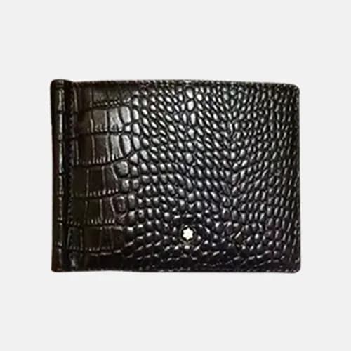 Montblanc 2018 Mens Logo Leather Card Holder - 몽블랑… - 1