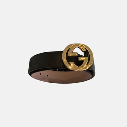 [매장판]Gucci 2019 Mens GG Buckle Leather Belt - 구찌 신… - 1