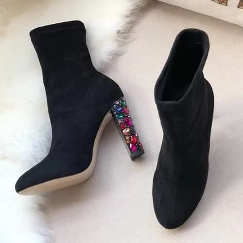 Jimmy-Choo 2018 Ladies Juwer Leather Boots - 지미츄 여… - 1
