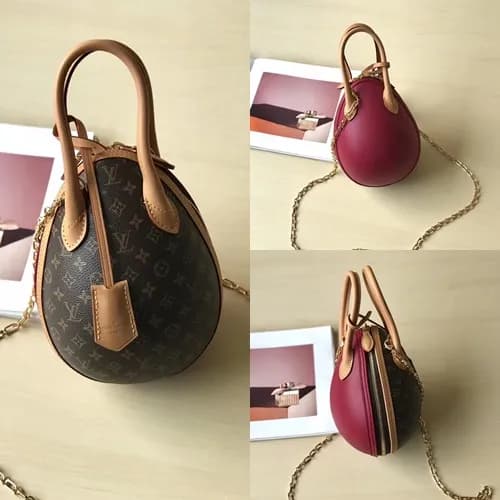 Louis Viutton 2019 Monogram Egg Chain Tote Shouder… - 1