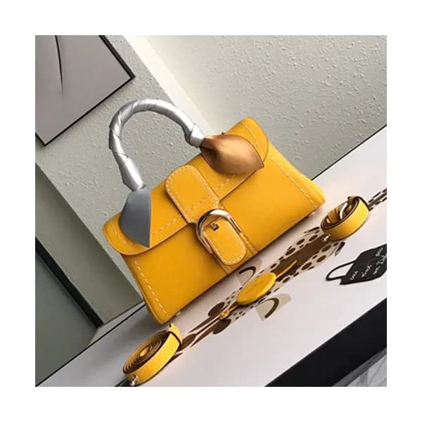 Delvaux 2019 Leather Tote Shoulder Bag,28s CM - 델보… - 1