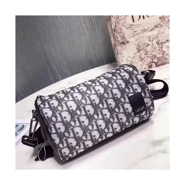 Dior 2019 Canvas Shoulder Bag ,21.3CM - 디올 2019 캔버… - 1