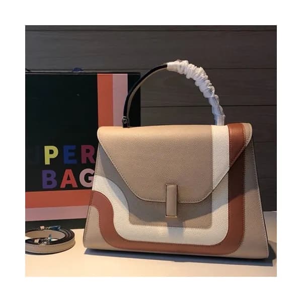 Valextra 2019 Epsom Leather Tote Shoulder Bag,26CM… - 1