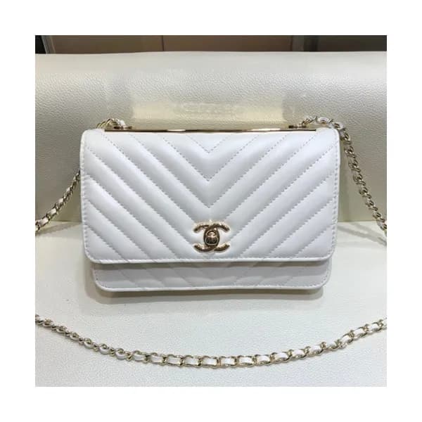 Chanel 2019 WOC Chain Cross Bag,19CM - 샤넬 2019 WOC… - 1