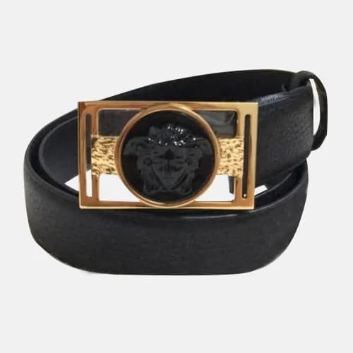 Versace 2019 Mens Leather Belt - 베르사체 2019 남성용 레더… - 1