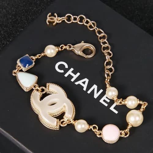 Chanel Yellow Glod Bangle -샤넬 여성 옐로우 골드 도금 팔찌BUL00… - 1