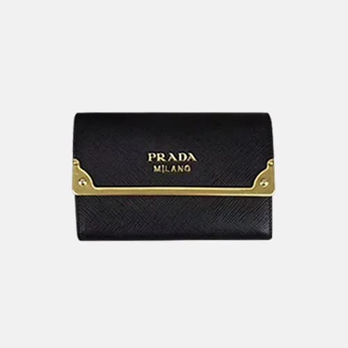 Prada 2019 Ladies Saffiano Leather Wallet 1MH840 -… - 1