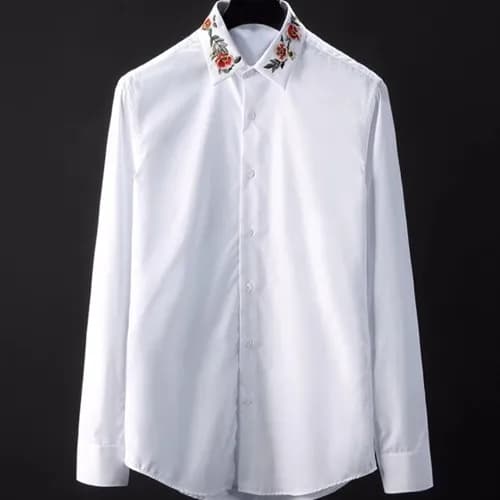 Gucci 2019 Mens Logo Slim Fit Cotton shirt - 구찌 20… - 1