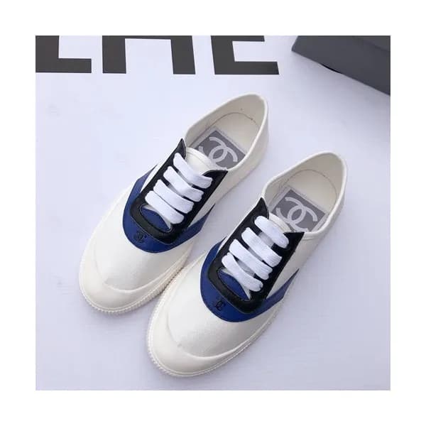 Chanel 2019 Ladies Canvas Sneakers - 샤넬 2019 여성용 캔… - 1