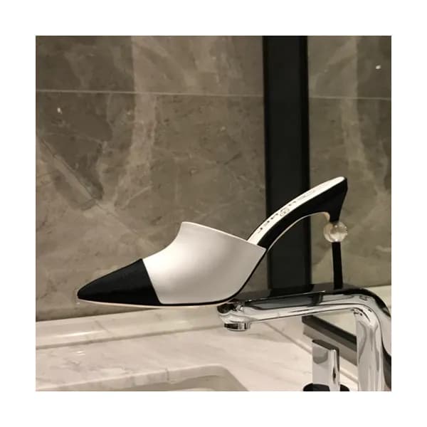 Chanel 2019 Ladies High Heel Slipper - 샤넬 2019 여성용… - 1