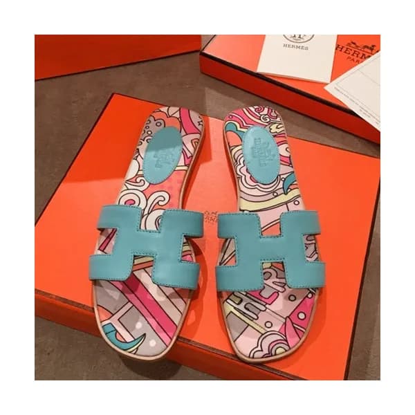 Hermes 2019 Ladies Oasis Leather Slipper - 에르메스 20… - 1