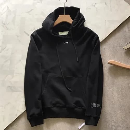 Off-white 2019 Mm/Wm Logo Wolf Cotton Hood Tee - 오… - 1