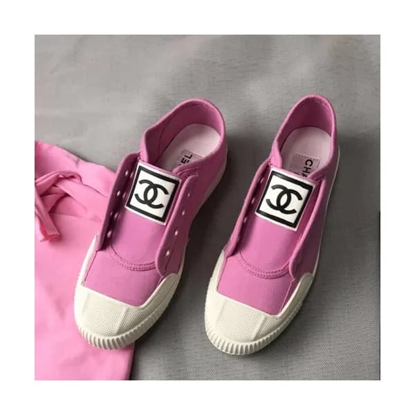 Chanel 2019 Ladies Canvas Sneakers - 샤넬 2019 여성용 캔… - 1