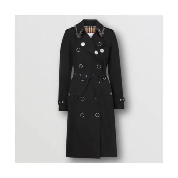 Burberry 2019 Womens Vintage Cotton Trench Coat - …