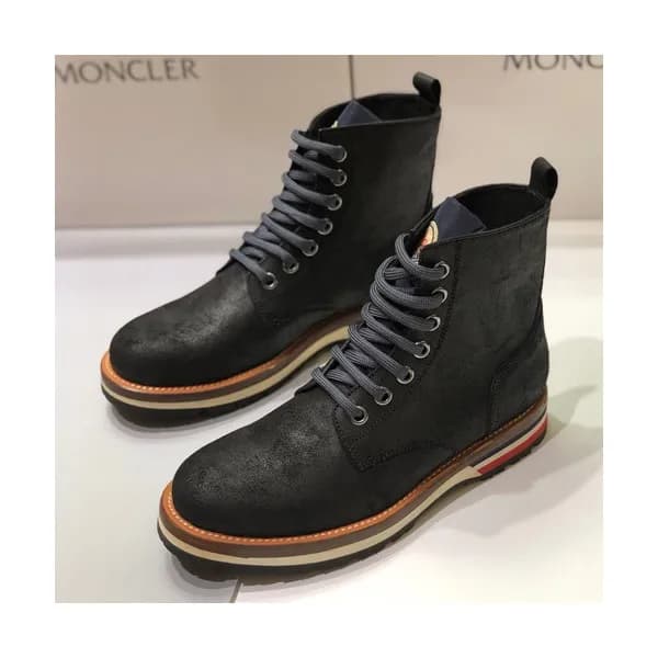 Moncler 2019 Mens Leather Sneakers - 몽클레어 2019 남성용… - 1