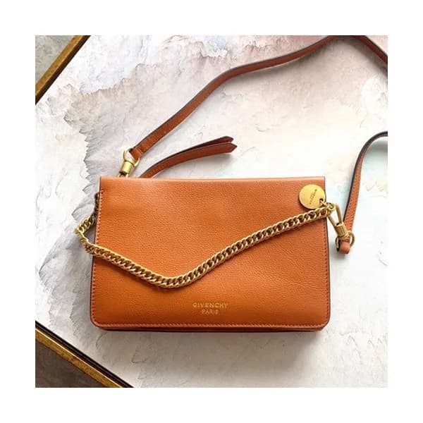 Givenchy 2019 Cross 3 Leather Shoulder Bag,22CM - … - 1
